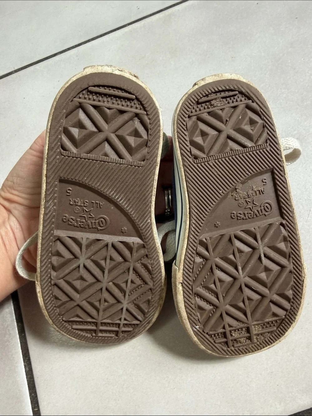 Converse Kids Navy Canvas Sneakers with White Toe Caps